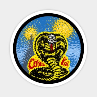 cobra kai van gogh Magnet