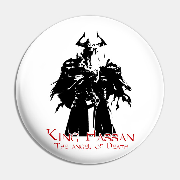 King Hassan - Azrael - Anime And Manga - Pin | TeePublic King Hassan - Azrael - Anime And Manga - Pin | TeePublic
