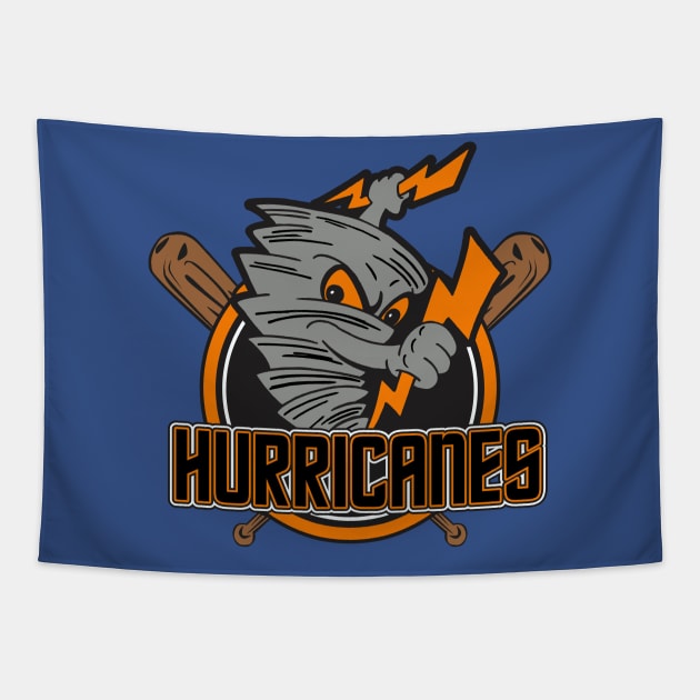 Hurricanes Baseball Tapestry by DavesTees