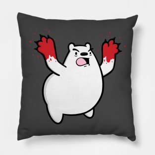 Polar Bear's Revenge Pillow