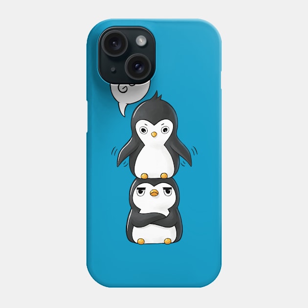 Penguins Phone Case by Freeminds