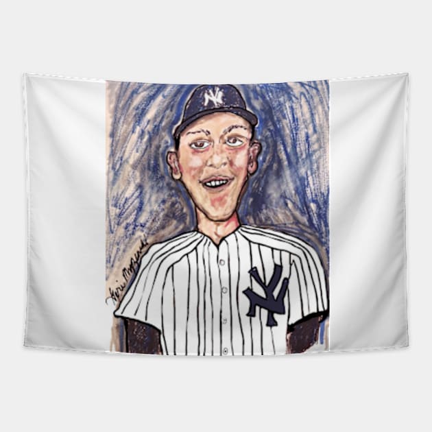 Aaron Judge New York Yankees Tapestry by TheArtQueenOfMichigan 