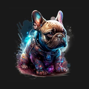 French Bulldog Puppy Frenchy doggy dog Sci-fi T-Shirt