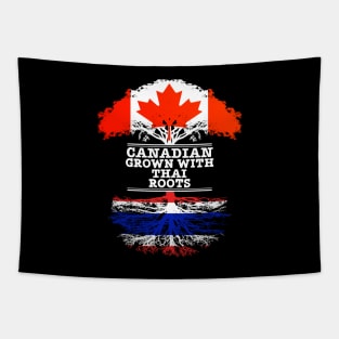 Canadian Grown With Thai Roots - Gift for Thai With Roots From Thailand Tapestry