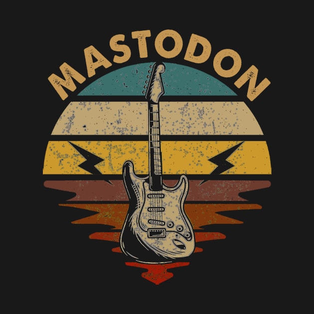 Proud To Be Mastodon Personalized Name Styles 70s 80s Vintage by Gorilla Animal