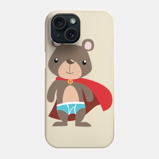 Underbear, the Caped Hero We Deserve Phone Case