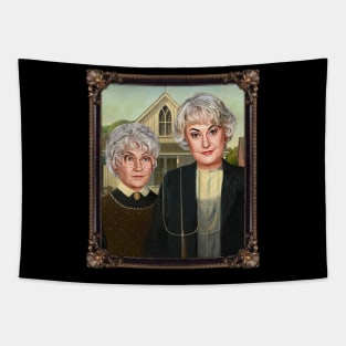 Golden Girls - American Gothic Tapestry