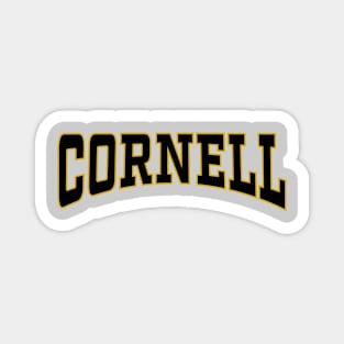 Cornell - Black and Gold Magnet