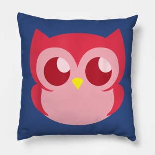 Pink Owl 2 Pillow