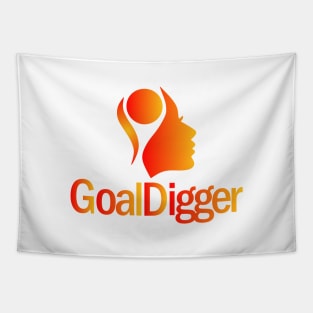 Goal Digger Girl Tapestry