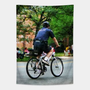 Police - Police Bicycle Patrol Tapestry