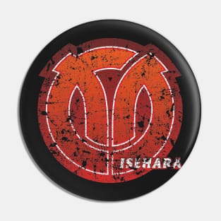 Isehara - Kanaga - Prefecture of Japan - Distressed Pin