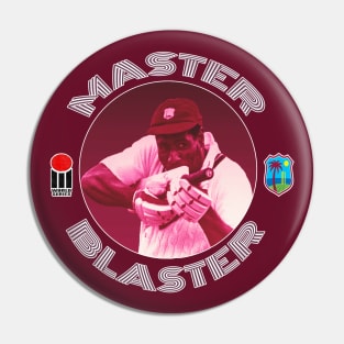 Retro Cricket - Viv Richards - MASTER BLASTER Pin