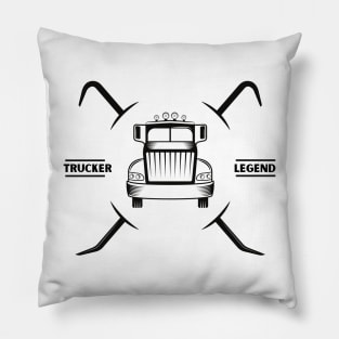 Trucker Legend Pillow