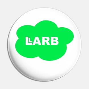 Green LARB Studios Cloud | LARB Studios & Abelia Rose Pin