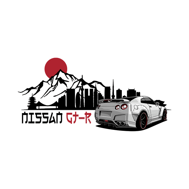 Nissan GTR R35, GT-R, JDM Car by T-JD