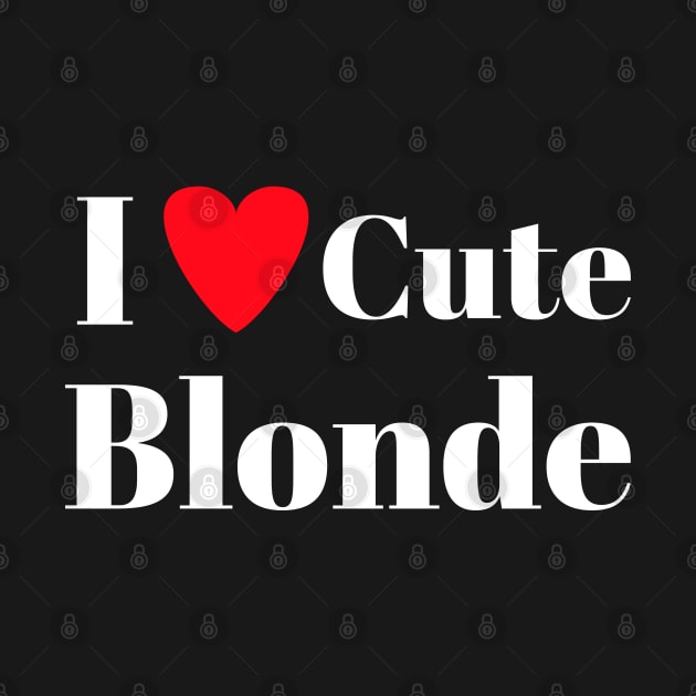 I love cute blonde by Spaceboyishere