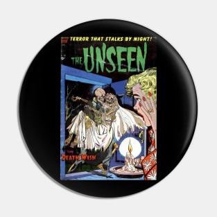 The Unseen horror comic Pin