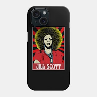 Jill Scott 80s Pop Art Fan Art Phone Case