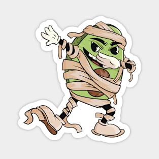 Dabbing Mummy Avocado Magnet