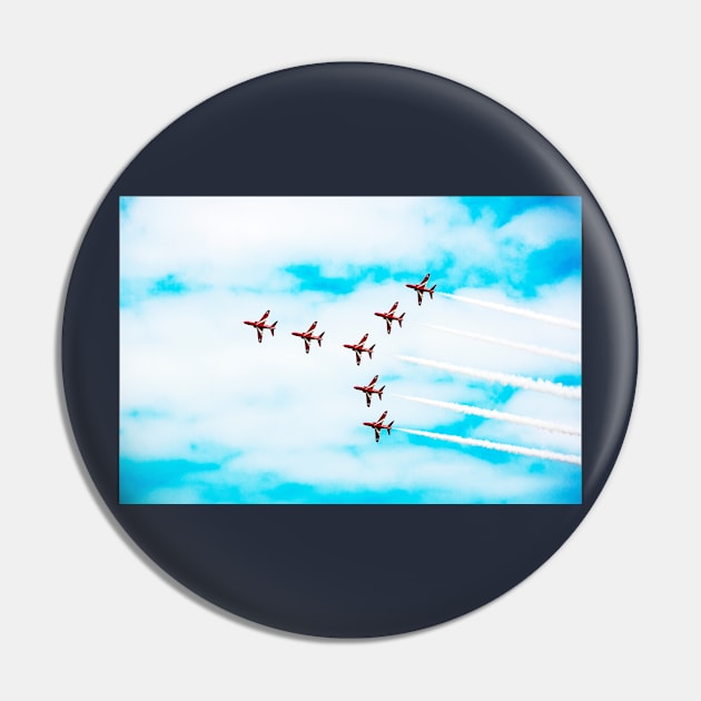 The Red Arrows Display Team Pin by tommysphotos