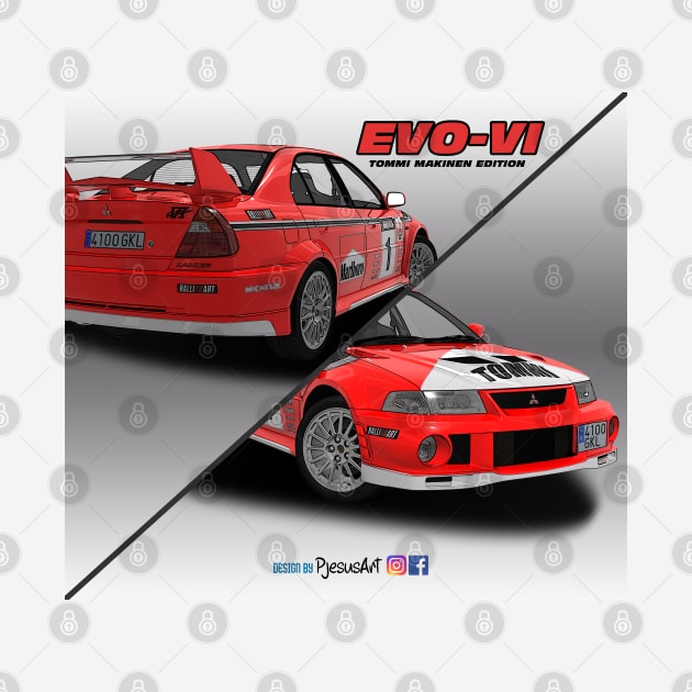 Mitsubishi Lancer EVO-VI TOMMI MAKINEN EDITION by PjesusArt