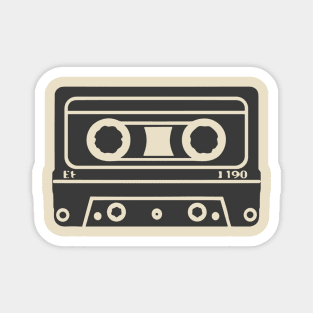 A Classic Cassette Tape Magnet