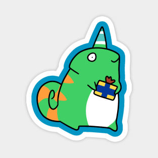 Birthday Chameleon Magnet