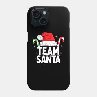 Team Santa Christmas Family Matching Phone Case