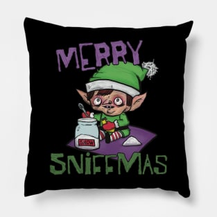 Merry Sniffmas Pillow