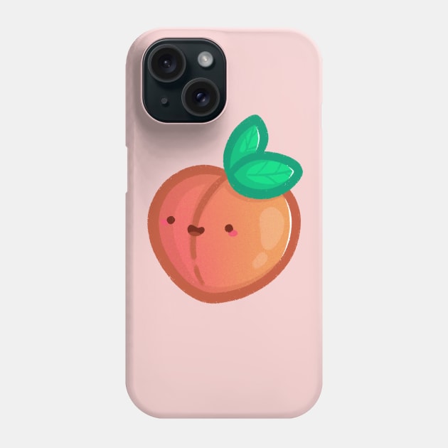 Super Cute Peach - Kawaii Peach Phone Case by perdita00