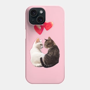 I love love, even more in cats Phone Case