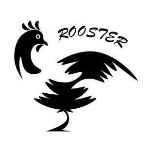 Big Rooster (black) T-Shirt