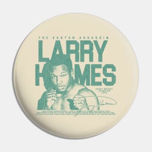 Larry Holmes Vintage - Retro Green Pin