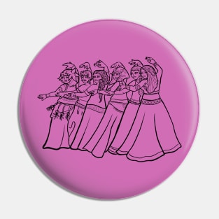 Belly Dancers Pin