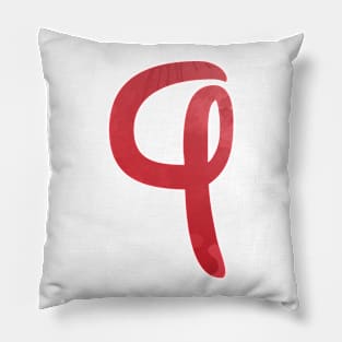 q Inspired Silhouette Pillow