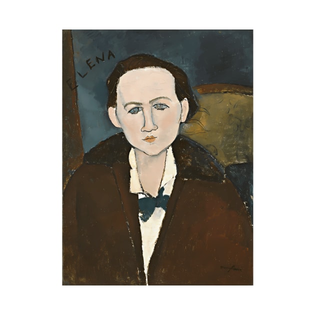 Amedeo Modigliani - Elena Pavlowski by jandesky