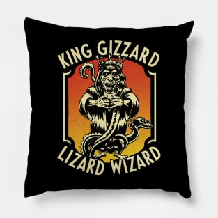 King Gizzard & the Lizard Wizard are an Australian rock band formed in 2010 in Melbourne, Victoria. The band's current lineup consists of Stu Mackenzie, Ambrose Kenny-Smith, Cook Craig, Joey Walker, Lucas Harwood, and Michael Cavanagh. Pillow