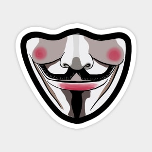 Anonymous Mask Magnet