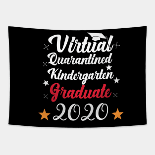 Virtual Quarantined kindergarten graduate 2020 Tapestry