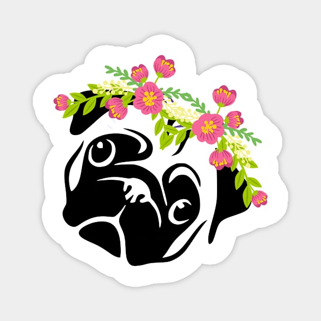 My Cute Pug Magnet by Pet & Nature Lovers