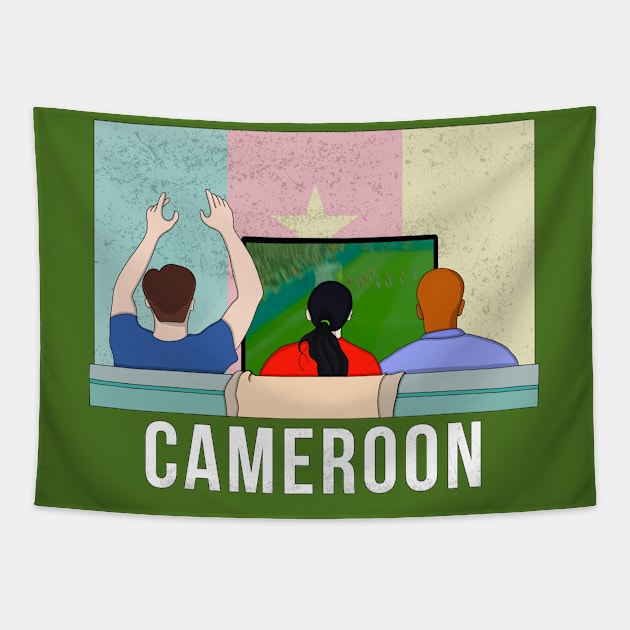 Cameroon Fans Tapestry by DiegoCarvalho