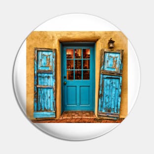 Santa Fe Turquois Door Pin