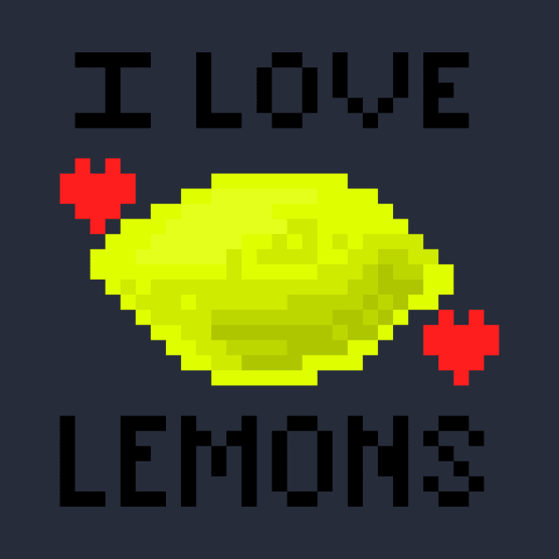 I love lemons pixel by ManicWax