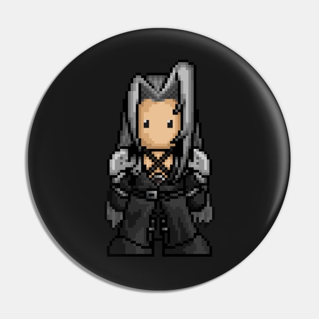 FF7 Sephiroth Pin by PixelKnight