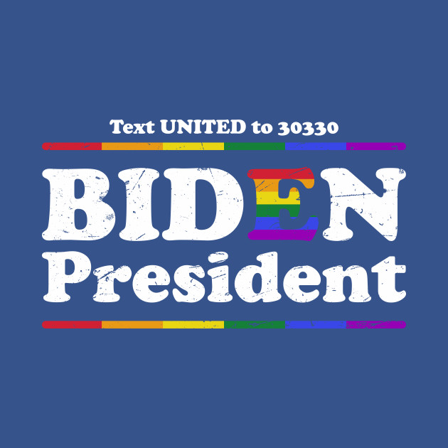 Disover Joe Biden LGBT Pride - Joe Biden - T-Shirt