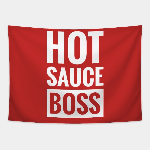 HOT SAUCE BOSS Tapestry by BWXshirts