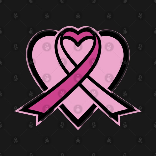 pink ribbon by vaporgraphic