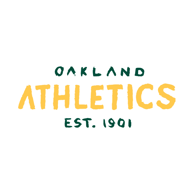 Oakland Athletiiiics 05 by Very Simple Graph