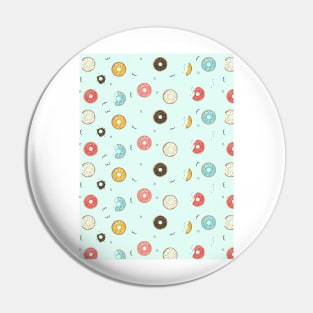 Tasty Donuts Pattern Pin